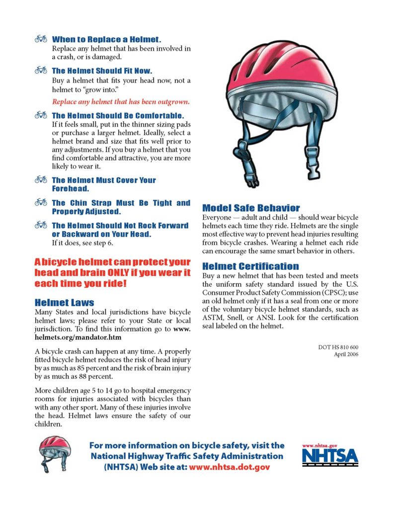 Bicycle Safety Street Smarts